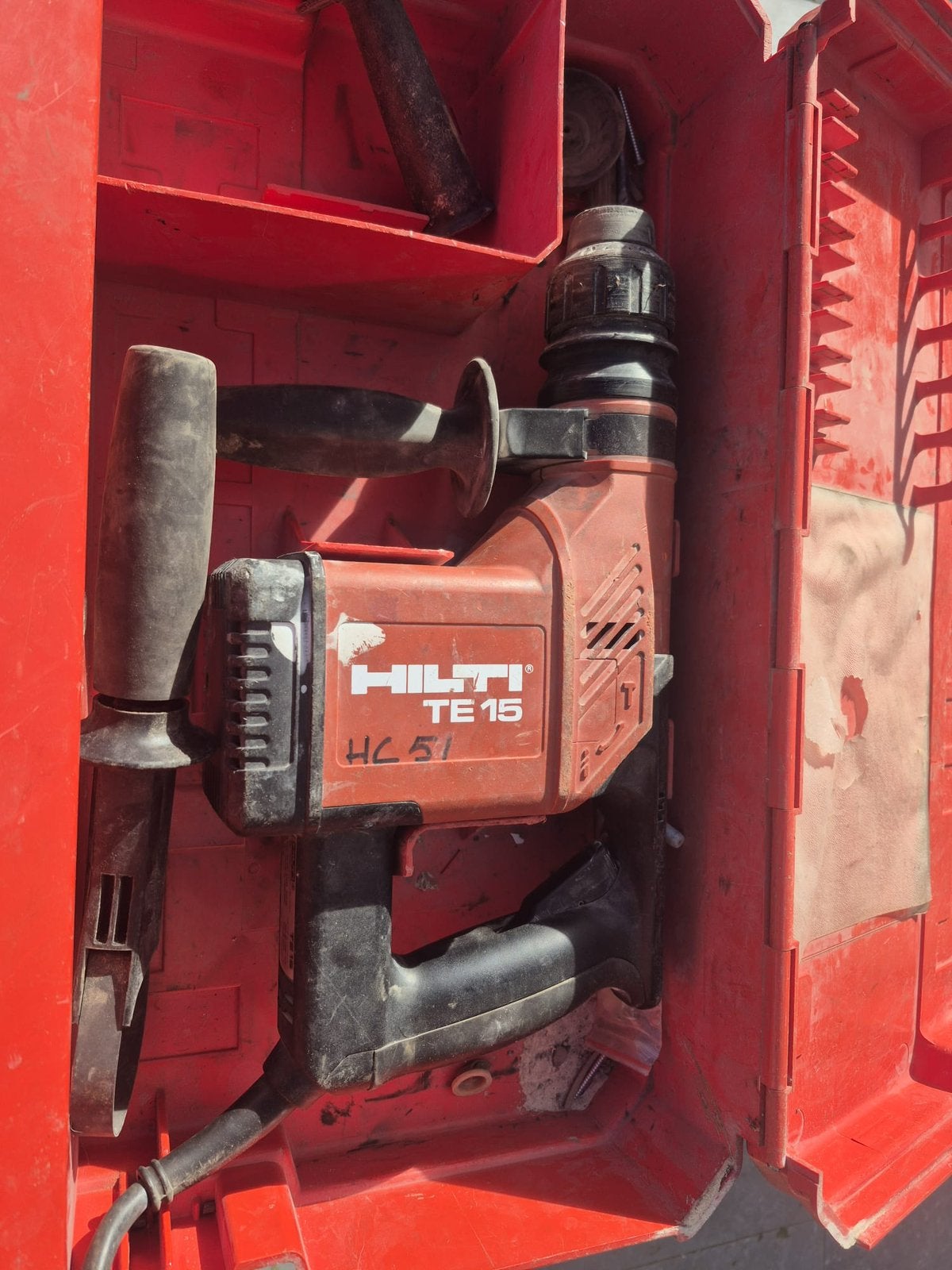Hilti boor en hamer machine TE 15, Ophalen, Zo goed als nieuw