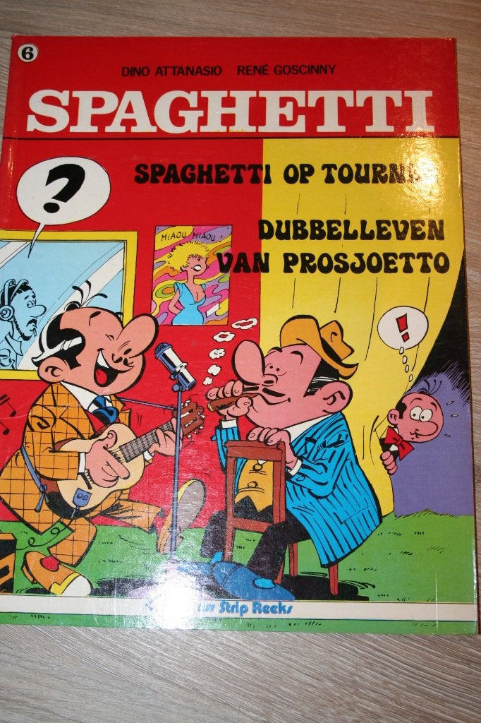 strip Spaghetti, Boeken, Eén stripboek, Ophalen of Verzenden, Gelezen, Dino attanasio