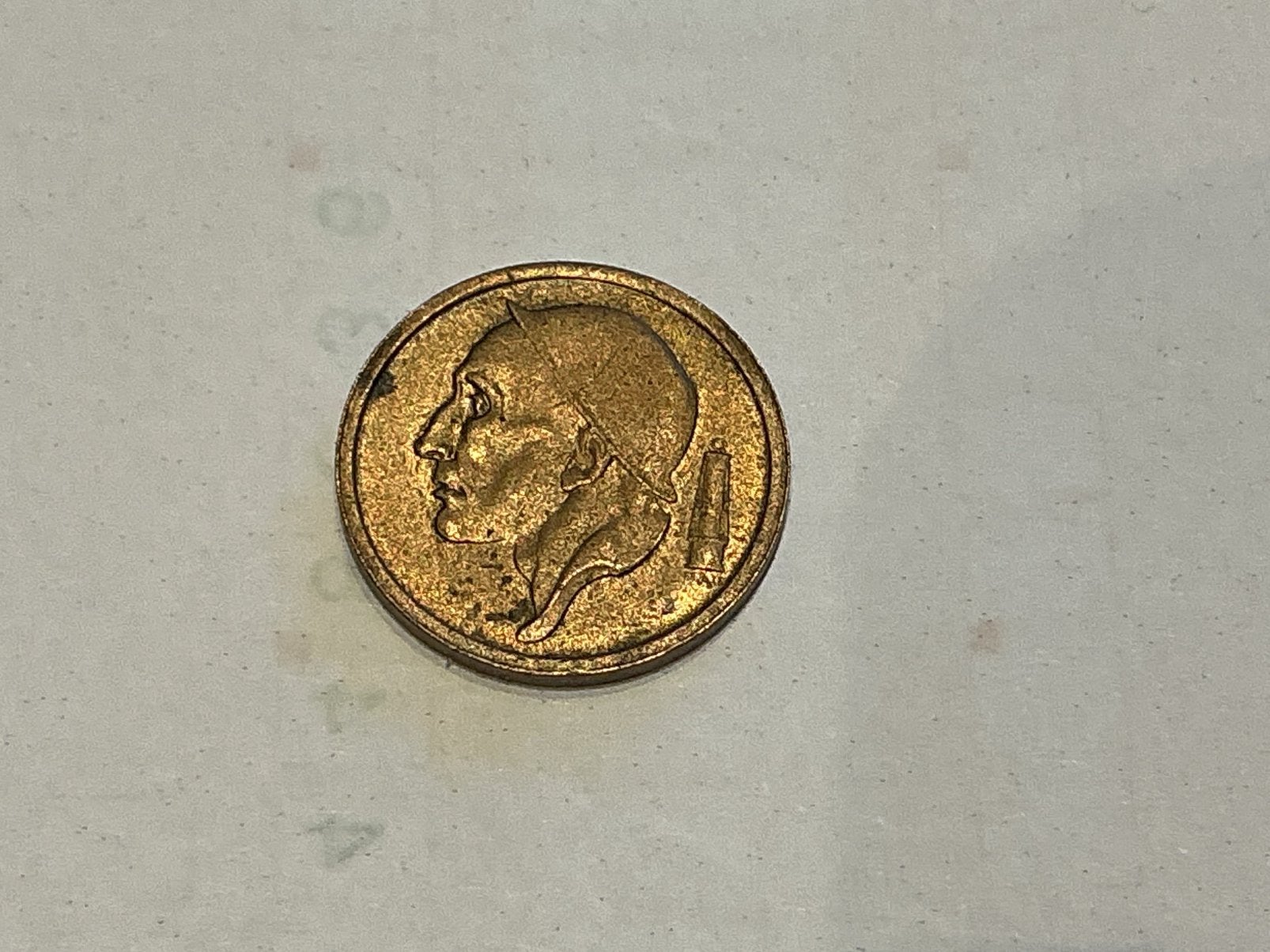 België 20 centimes 1962 zeldzaam, Postzegels en Munten, Ophalen of Verzenden