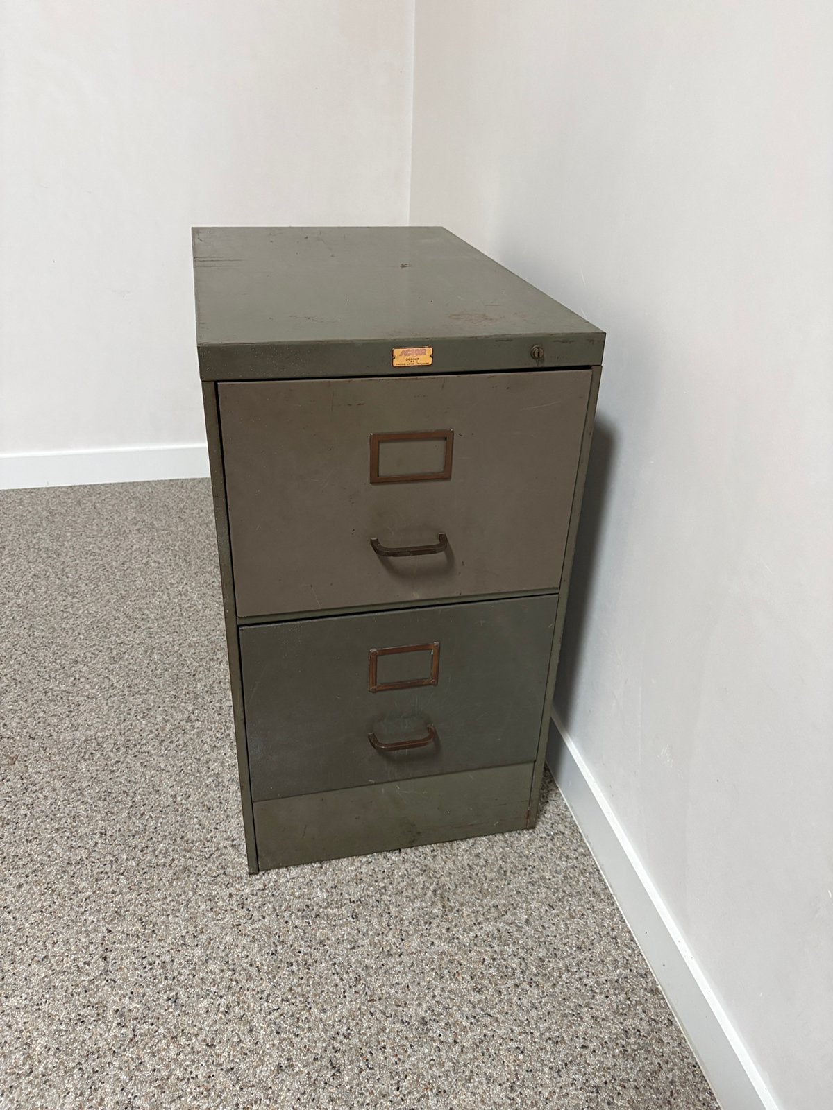 2 industriële metalen archiefkasten, Huis en Inrichting, Kasten | Roldeurkasten en Archiefkasten, Ophalen, Gebruikt