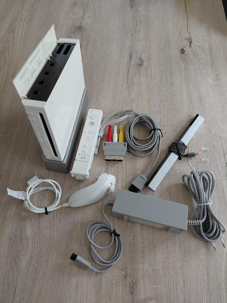 Wii, Games en Spelcomputers, Ophalen, Gebruikt, Met 1 controller, Met games