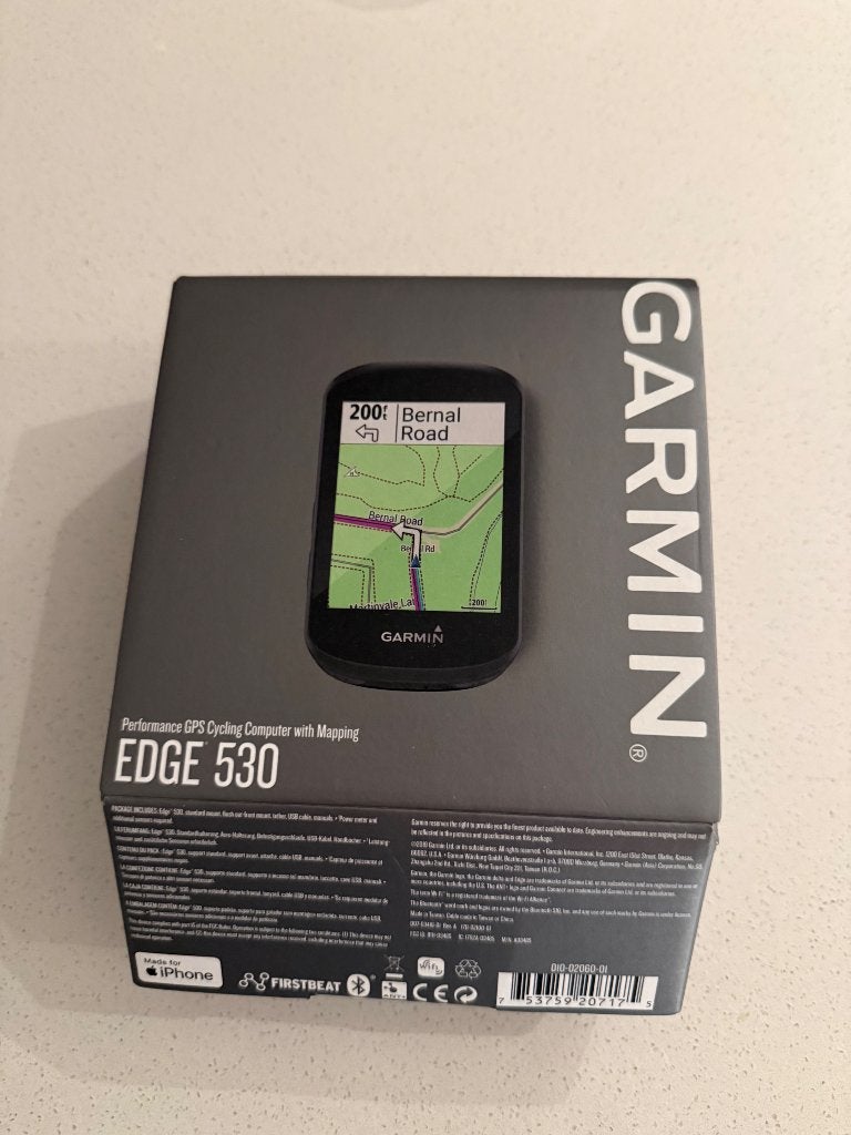 Garmin edge 530 te koop, Fietsen en Brommers, Fietsaccessoires | Fietscomputers, Ophalen, Zo goed als nieuw