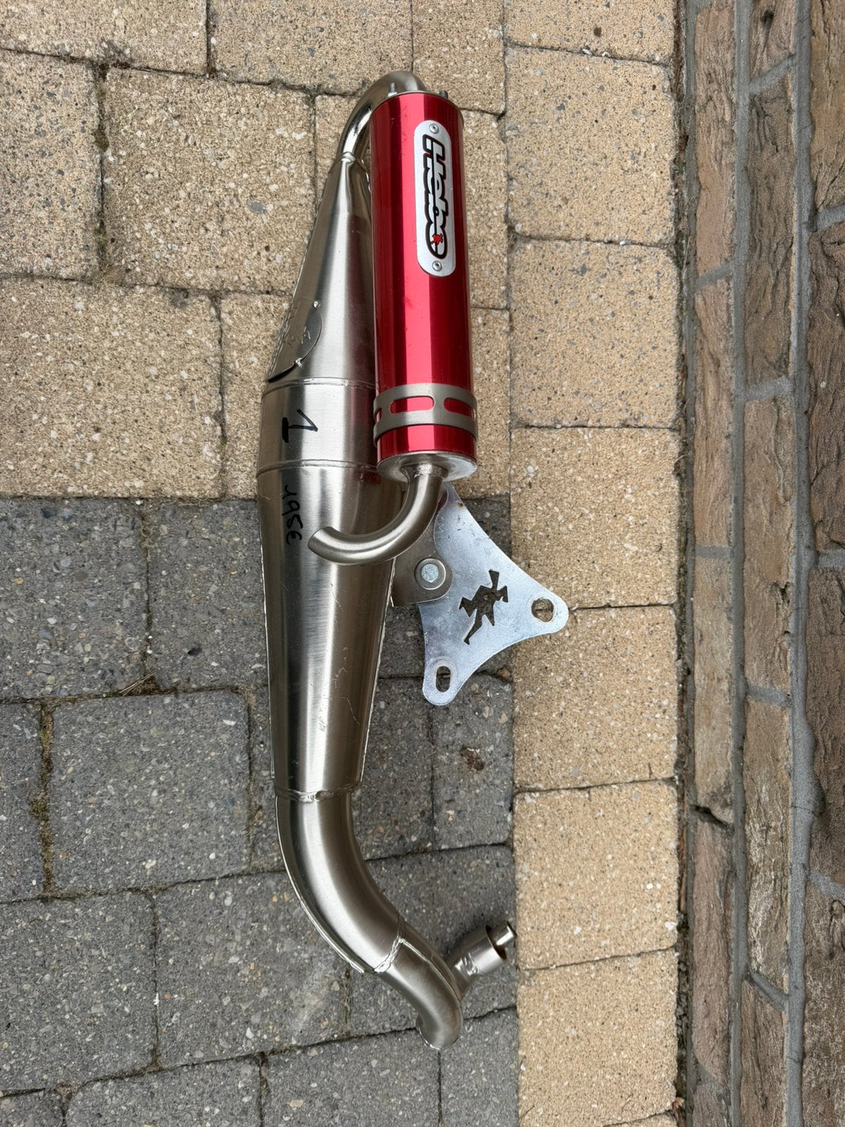 Nieuwe hebo uitlaat, Vélos & Vélomoteurs, Enlèvement, Comme neuf