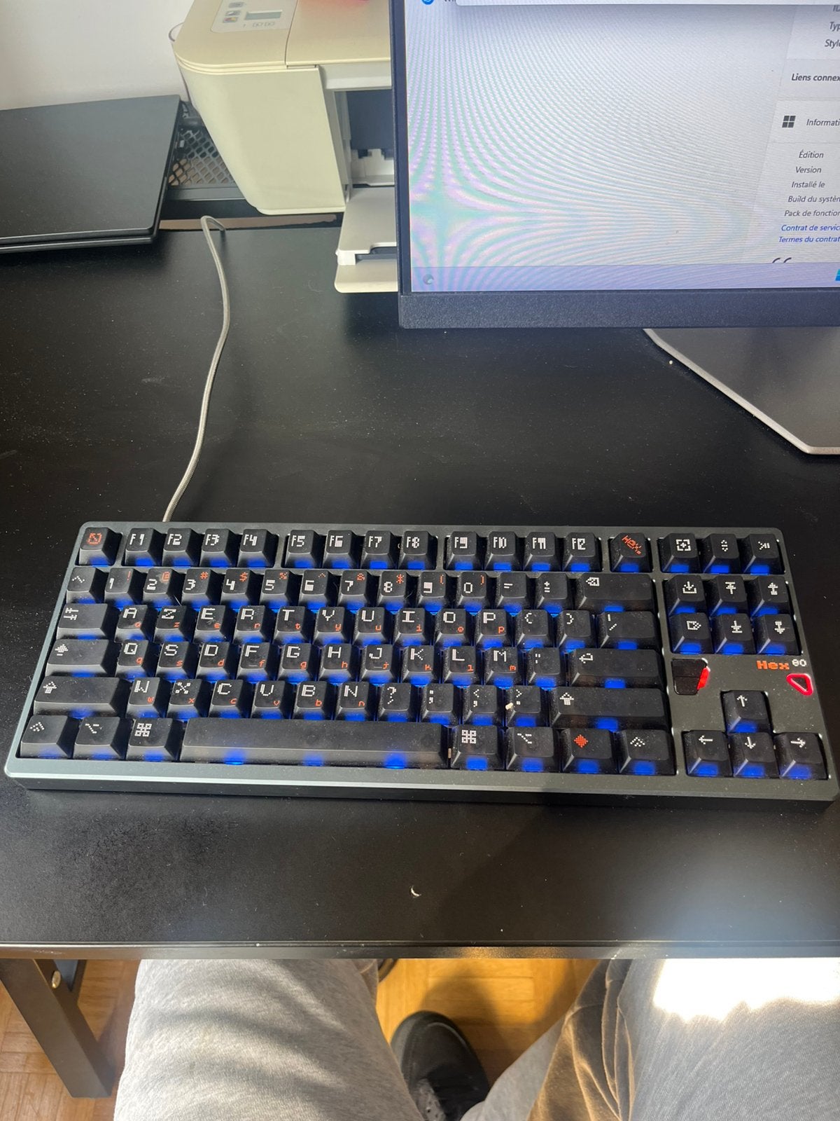Clavier ATK Hex 80, Informatique & Logiciels, Claviers, Enlèvement, Comme neuf