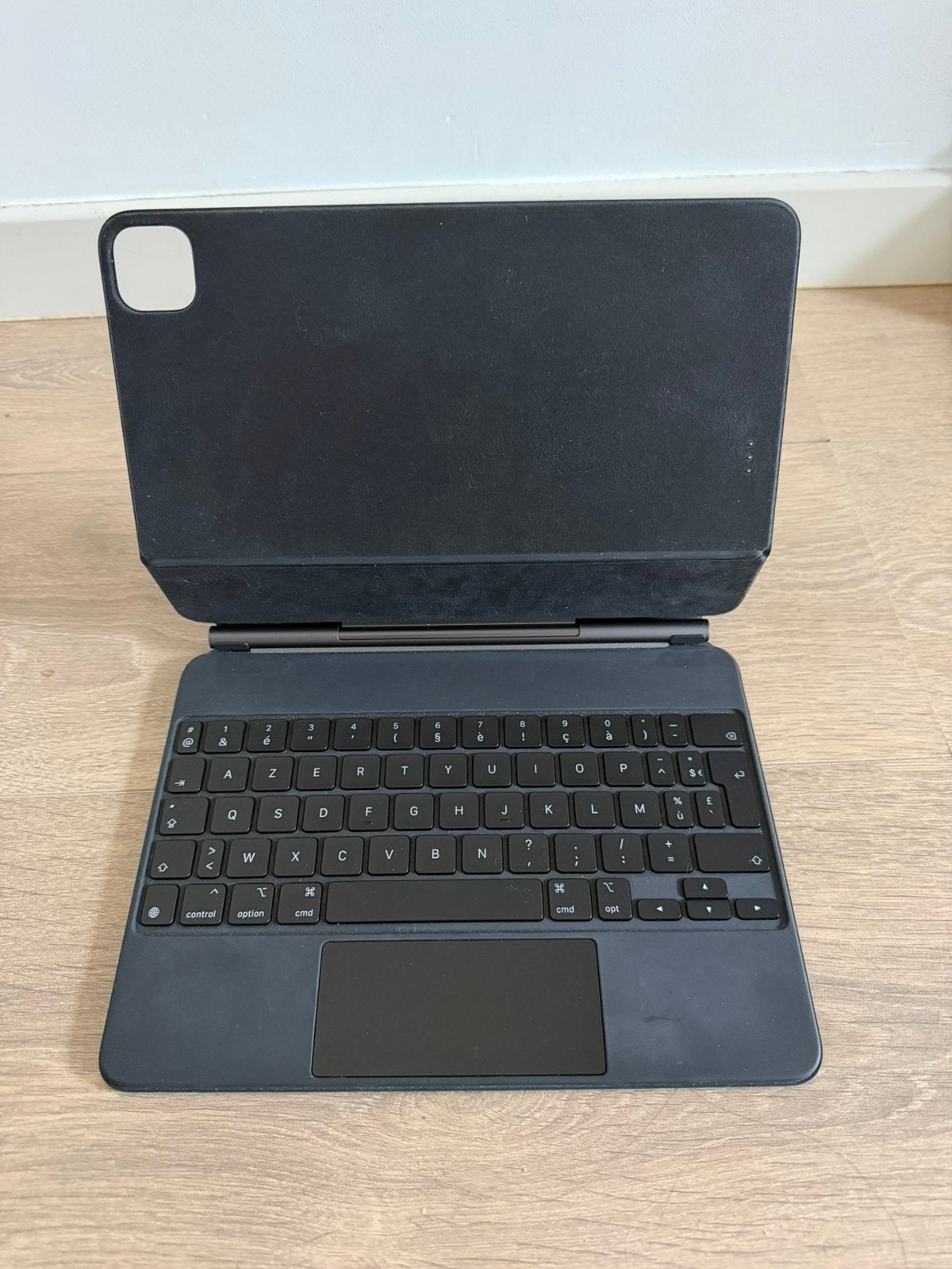 Apple Magic Keyboard (Azerty) voor iPad pro/air, Ophalen, Zo goed als nieuw, 11 inch, Apple iPad Pro 11" 1. Gen, 2/3/4, Apple iPad Air 4/5