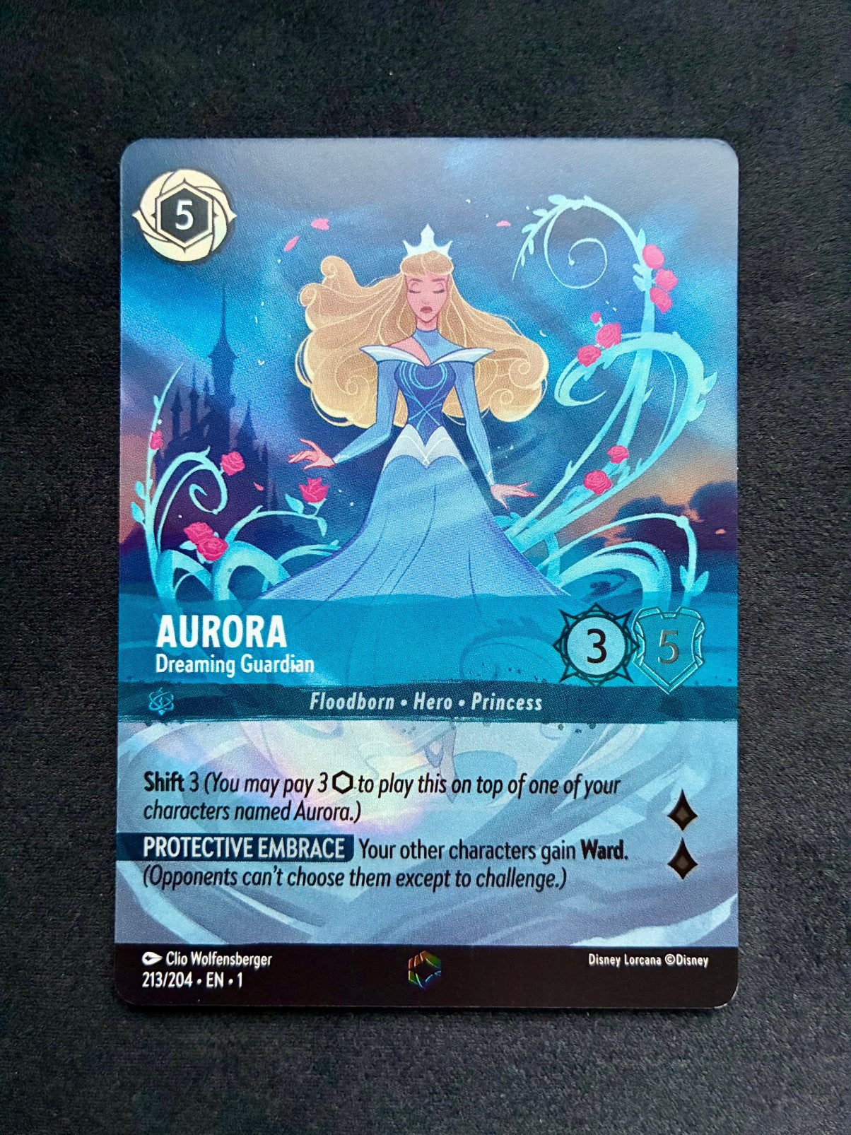 Aurora - Dreaming Guardian Disney Lorcana, premier chapitre, Enlèvement ou Envoi, Comme neuf