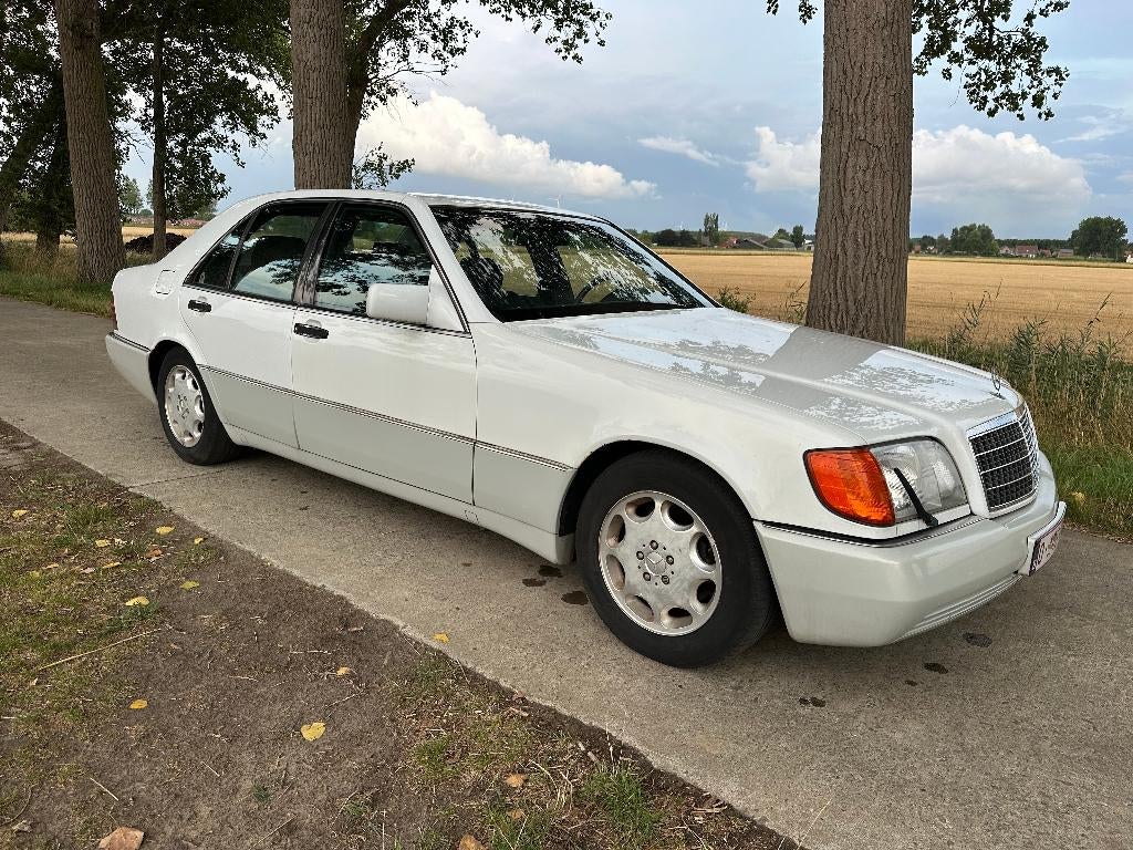 Mercedes-Benz Witte S-Klasse w140 (1992) 300se 3.2 Oldtimer, Auto's, Mercedes-Benz, Particulier, S-Klasse, ABS, Airbags, Centrale vergrendeling
