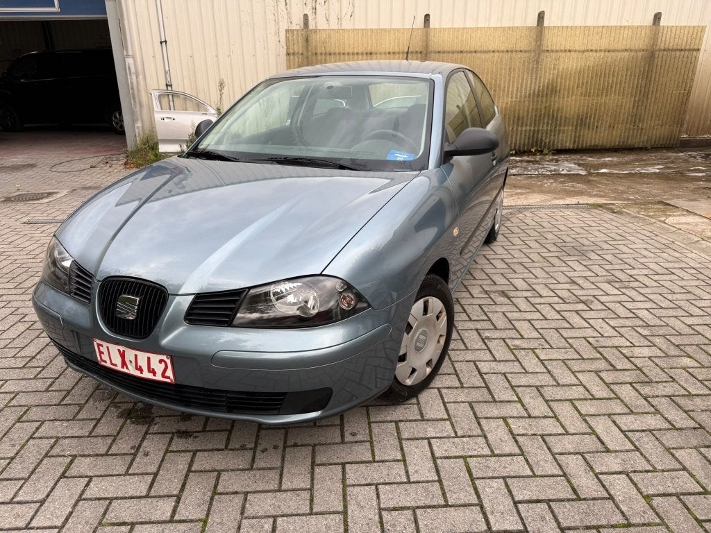Seat Ibiza 41000 km benzine gekeurd voor verkoop, Auto's, Voorwielaandrijving, Stof, 4 cilinders, Blauw