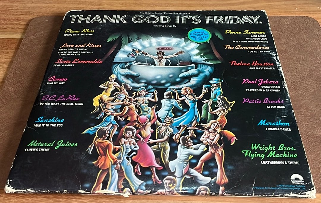 Thank God It's Friday - OST - 3vinyl LP - USA, CD & DVD, Vinyles | Musiques de film & Bandes son, Enlèvement ou Envoi, Utilisé