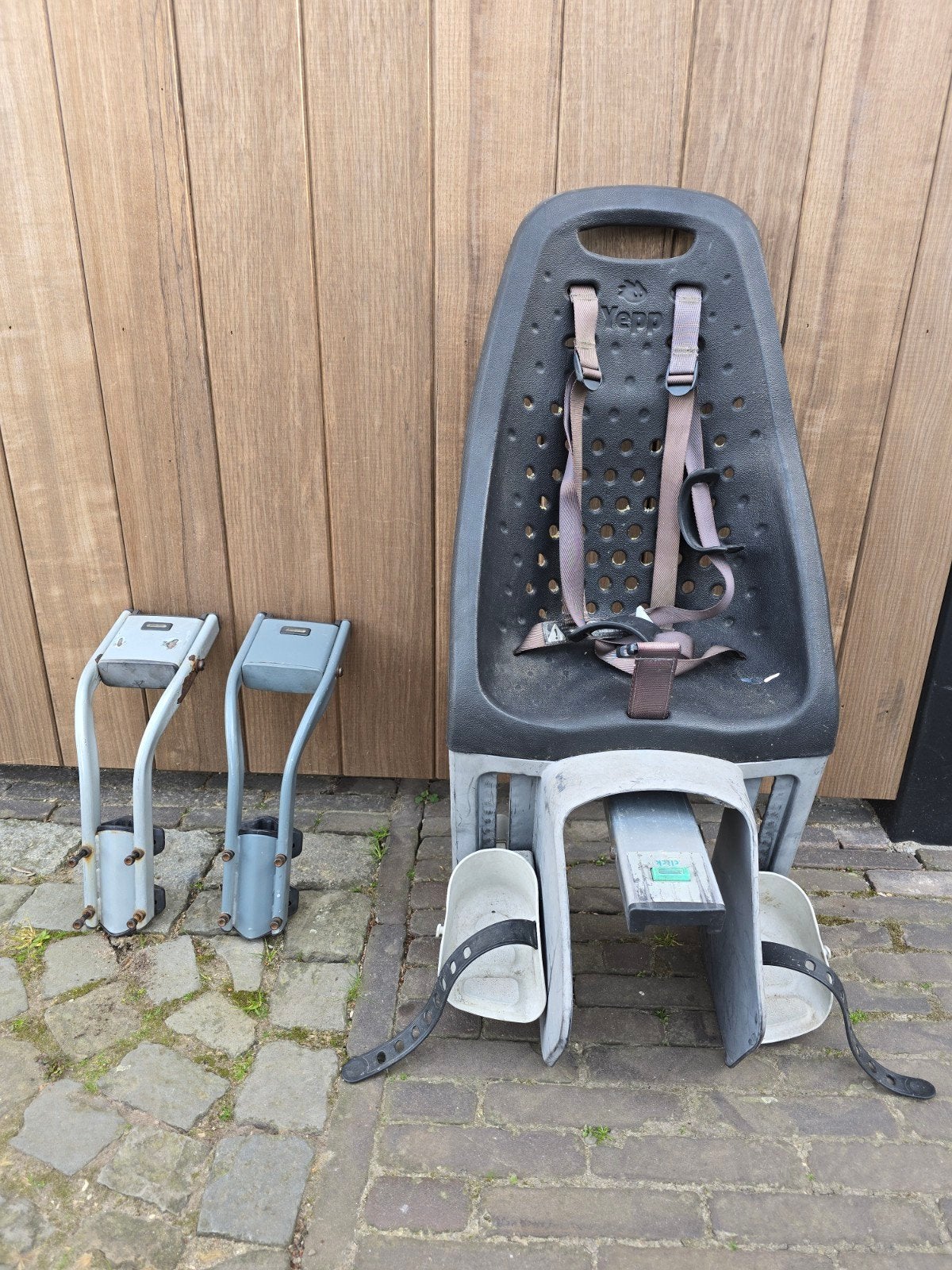 Yepp fietszitje met 2 beugels, Fietsen en Brommers, Ophalen