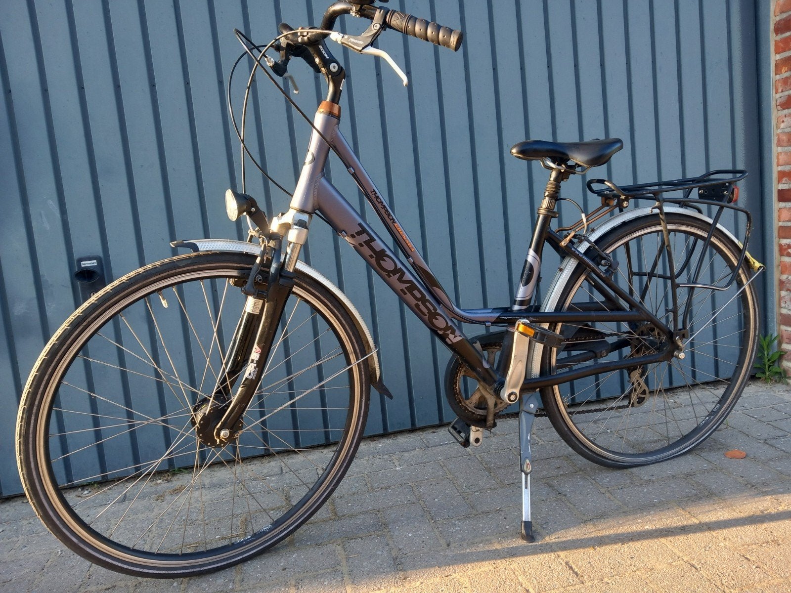 Damesfiets meisjesfiets thompson, Fietsen en Brommers, Ophalen, 28 inch