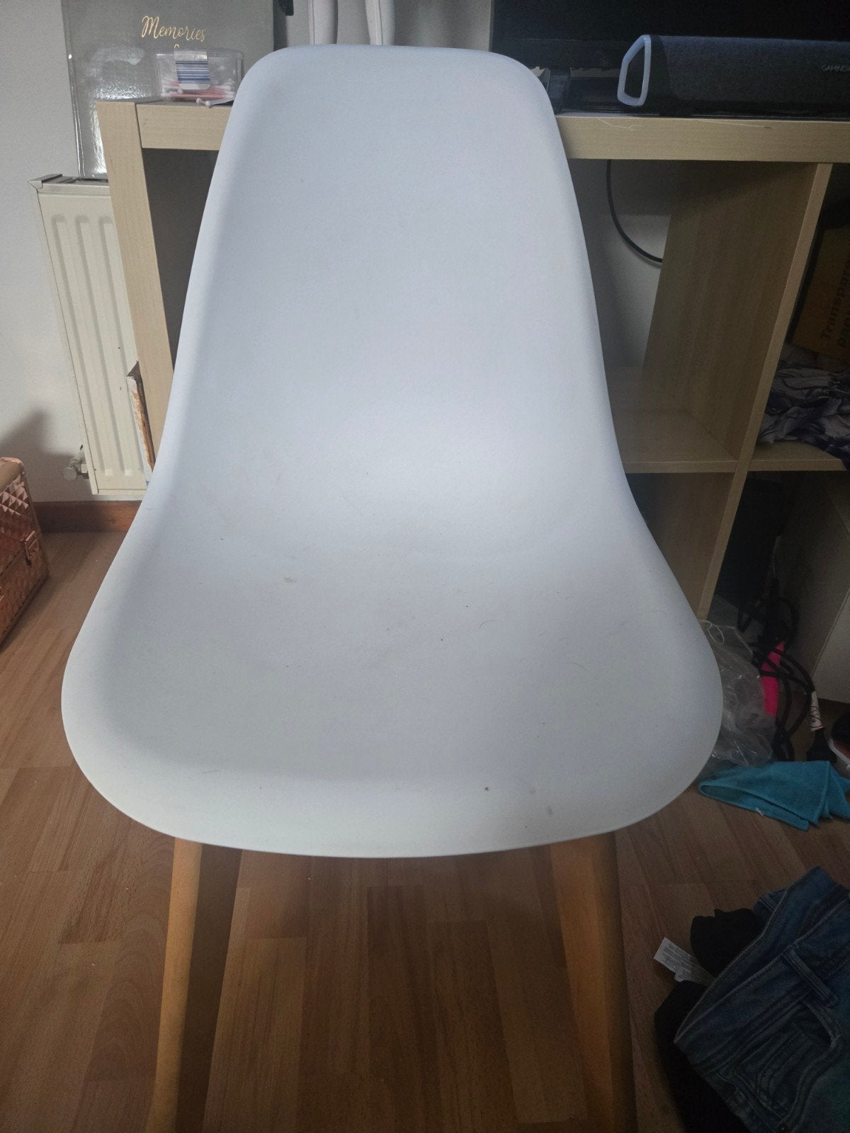 4 chaises de style scandinave blanche, Maison & Meubles