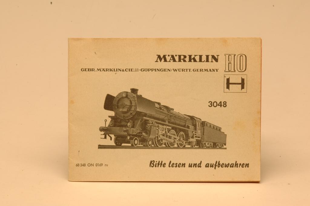 Manuel de l'utilisateur Märklin 3048, Hobby & Loisirs créatifs, Enlèvement ou Envoi, Courant alternatif, Livre, Revue ou Catalogue