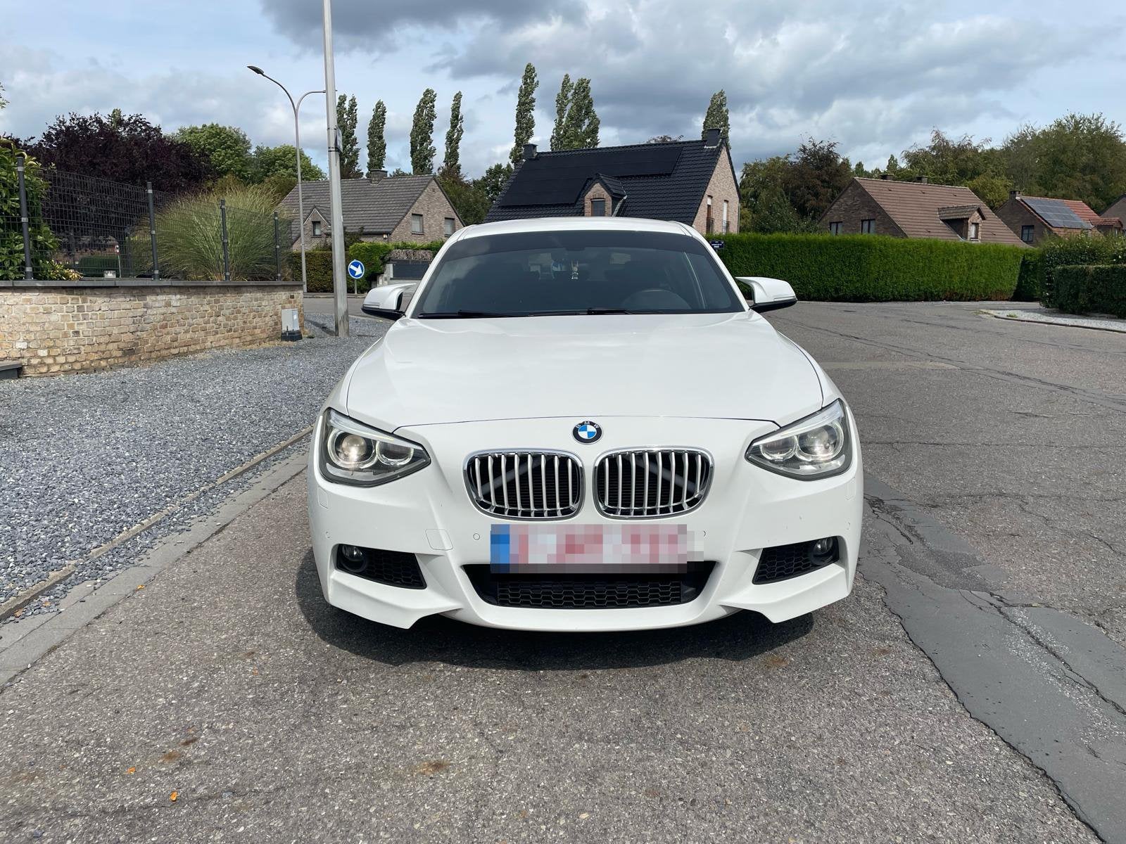 BMW 116D VOLLEDIG PAKKET M, Auto's, Euro 5, 1 Reeks, 1995 cc, Wit