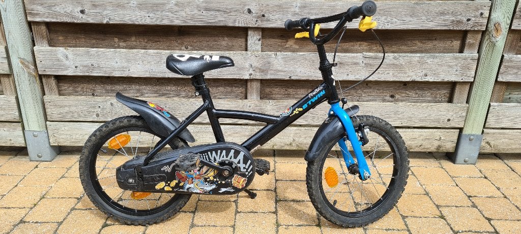 jongensfiets, Fietsen en Brommers, Fietsen | Jongens, Ophalen, Gebruikt, Velgrem, 16 inch