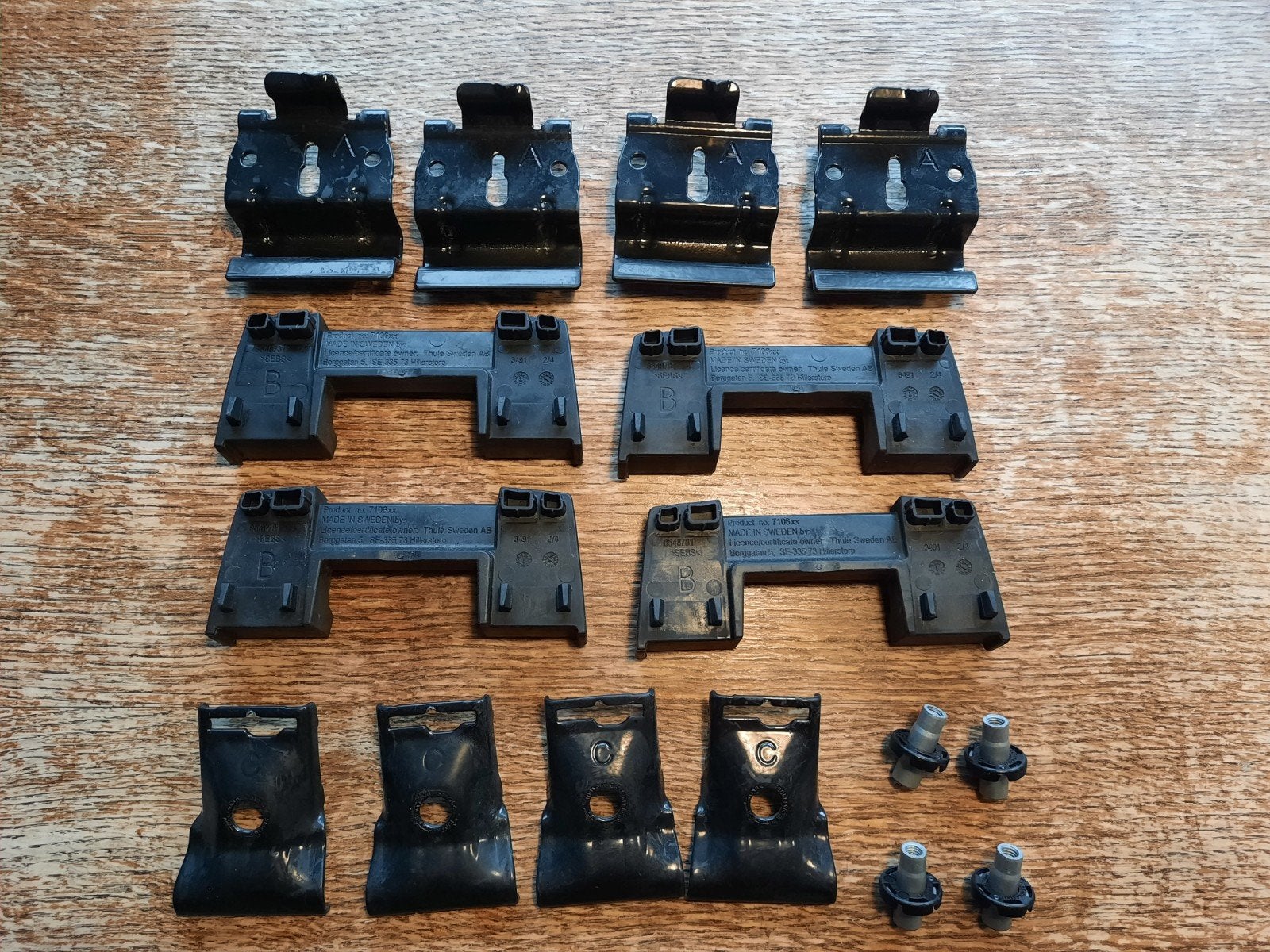 Thule Kit 186121, Autos : Divers, Porte-bagages, Comme neuf, Enlèvement