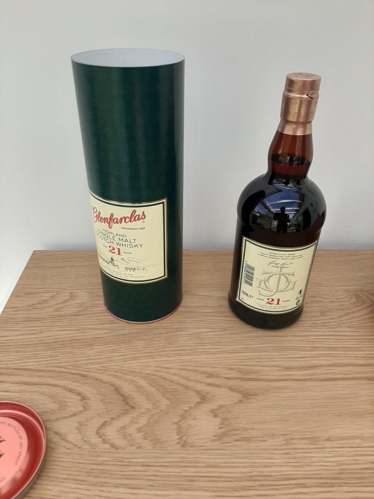 Glenfarclas 21 discountinued, Verzamelen, Wijnen, Ophalen of Verzenden