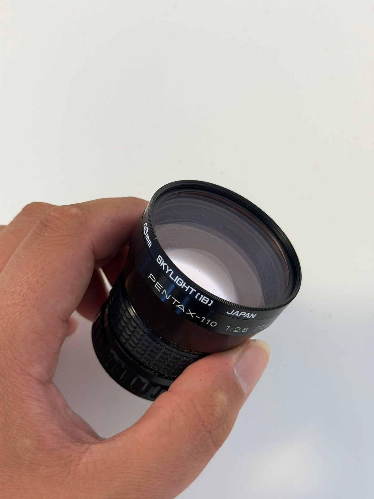 Pentax Auto 110 70mm F2.8 klein Telelens Asahi Japan Vintage, Ophalen of Verzenden, Lens of Lenzen