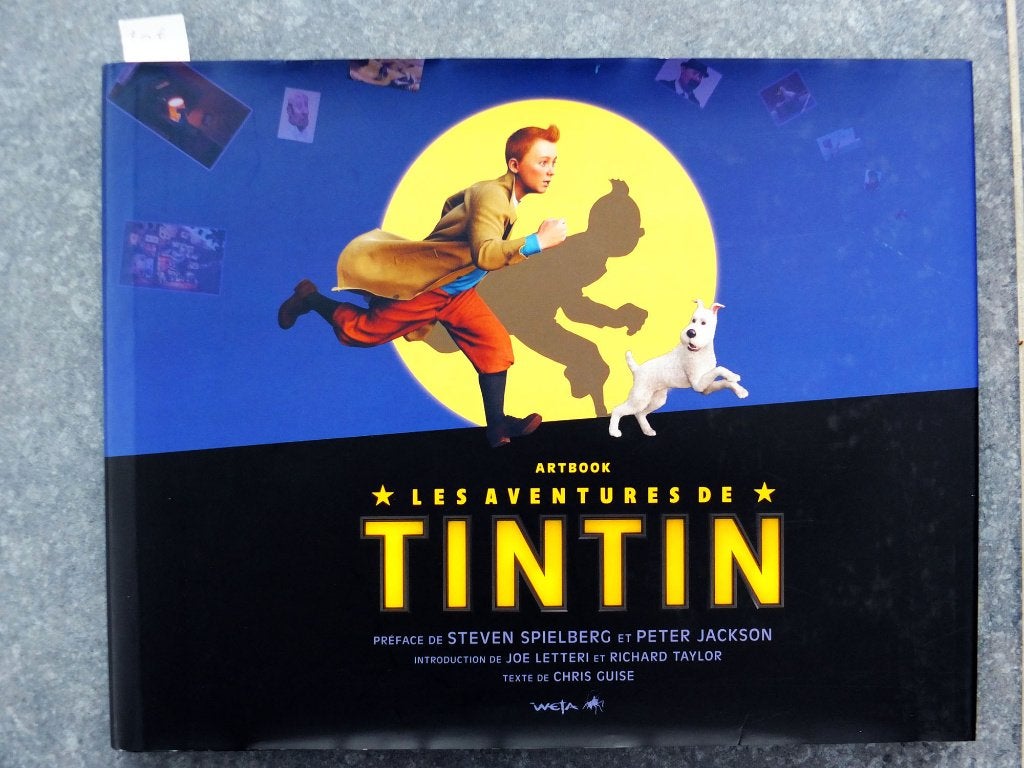 Artbook : les aventures de Tintin, le secret de la Licone, Enlèvement ou Envoi, Tintin, Comme neuf, Livre ou Jeu
