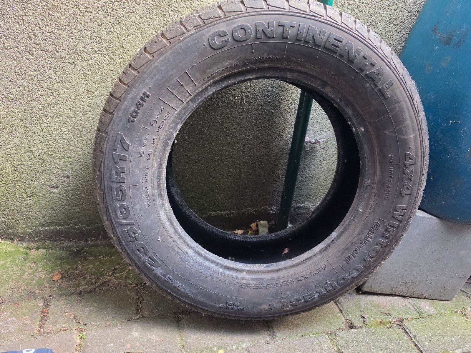 Continental 235/65 R17- 104H, Pneus hiver, Enlèvement, Pneu(s), 17 pouces