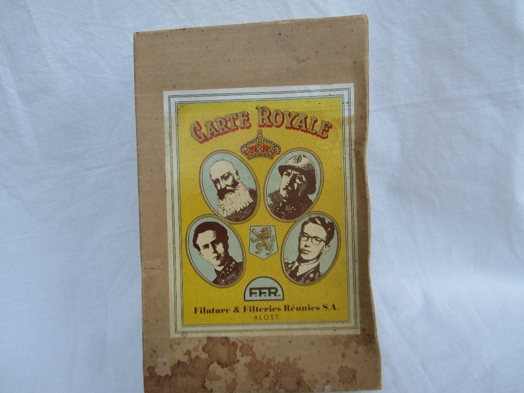 Boîte carton Filature carte royale, Collections, Enlèvement ou Envoi, Utilisé