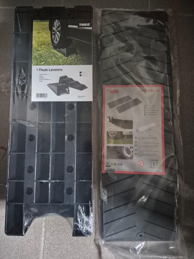 Thule Levelers + Fiamma Grip System, Caravans en Kamperen, Mobilhome-accessoires, Nieuw, Ophalen