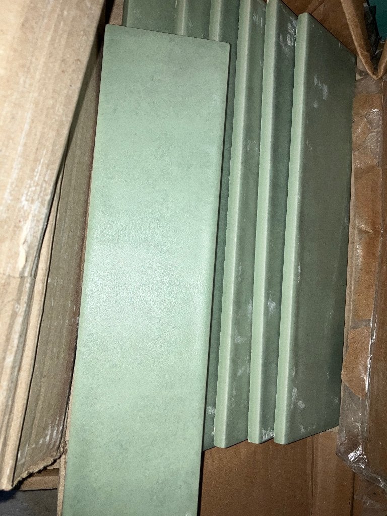 Carrelage mural vert menthe, 20 à 40 cm, Céramique, Enlèvement, Moins de 20 cm