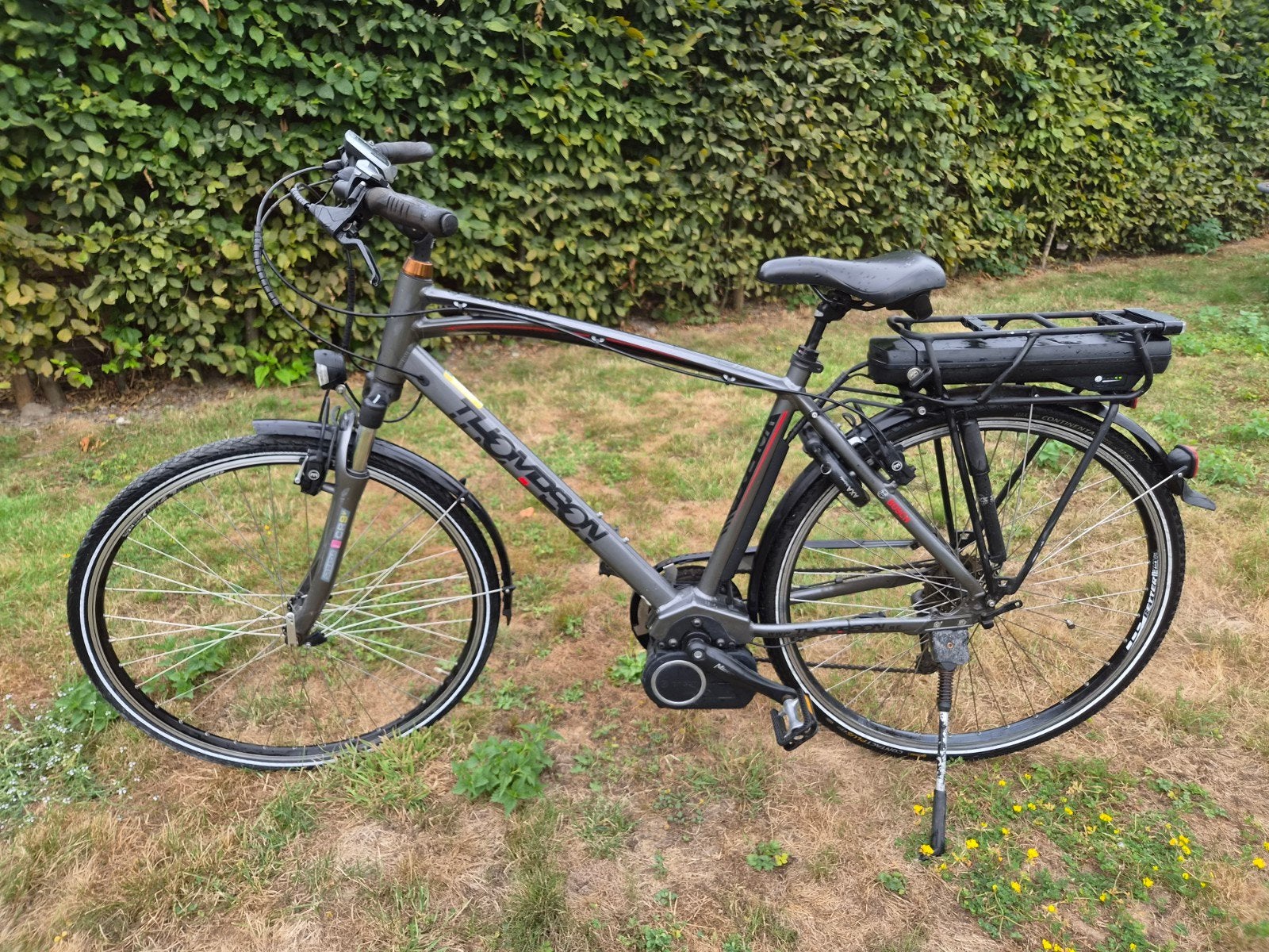 Thompson elektrische fiets met Bosch middenmotor, Fietsen en Brommers, Ophalen