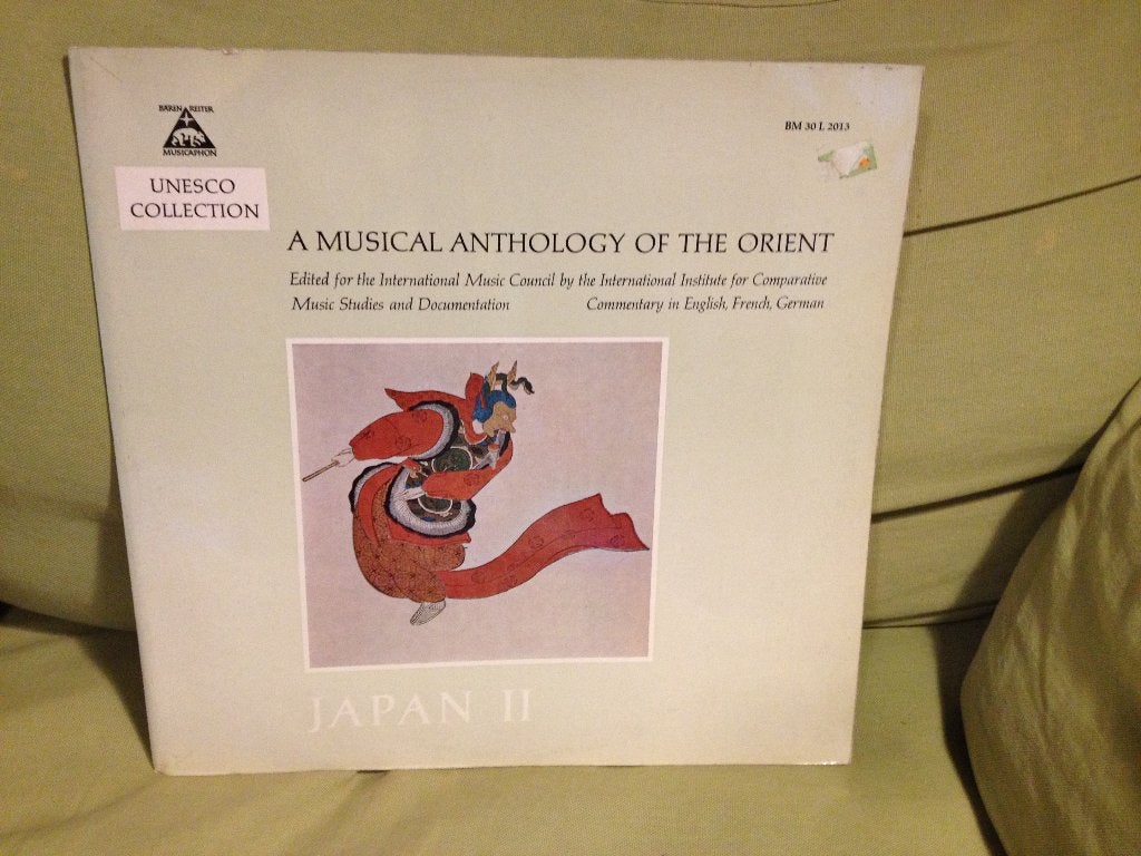 Een muzikale antropologie van het Oosten - Japan II: GAGAKU, LP, Gebruikt, Traditioneel en Volksmuziek, Ophalen of Verzenden