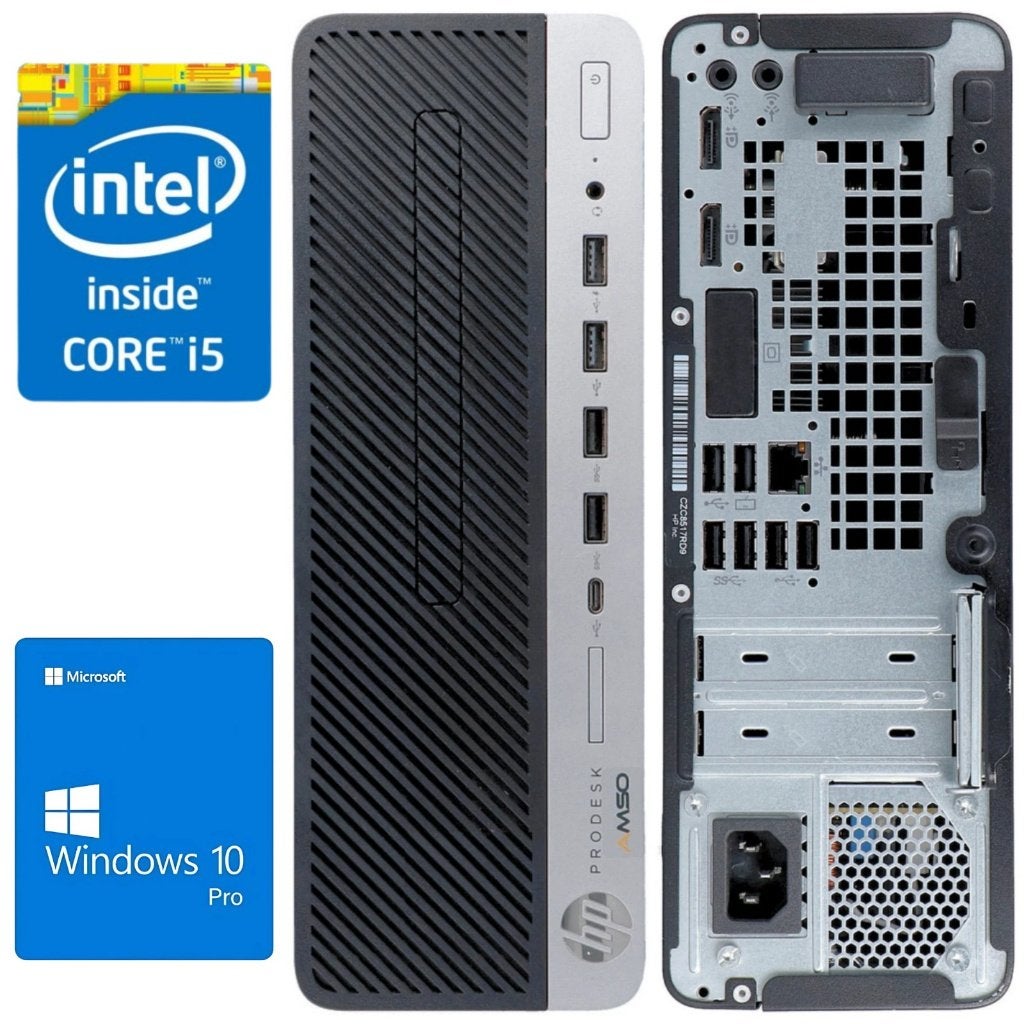 HP ProDesk 600 G5 SFF Quadro T400, 3 à 4 Ghz, HP, SSD, Intel Core i5