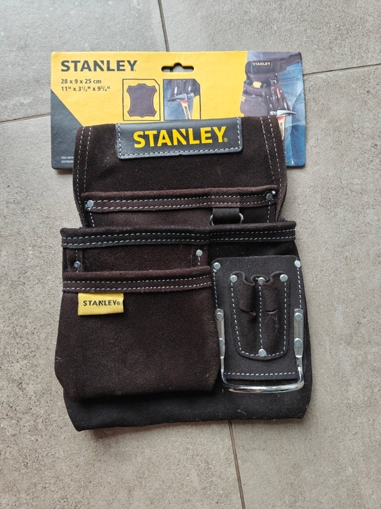 Stanley Gereedschapsriem leder - gereedschapshouder, Ophalen, Nieuw, Overige typen, Stanley