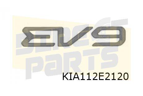 Kia EV9 (11/23-) embleem tekst "EV9" achterzijde Origineel!, Kia, -, Verzenden, -