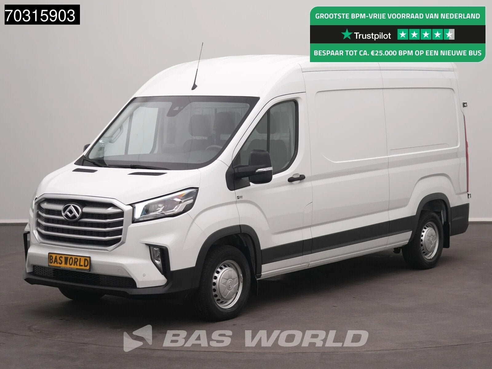 Maxus Deliver 9 147PK L3H2 LED Klima Tempomat Kamera Parkens, Achat, Euro 6, Entreprise, 3 places