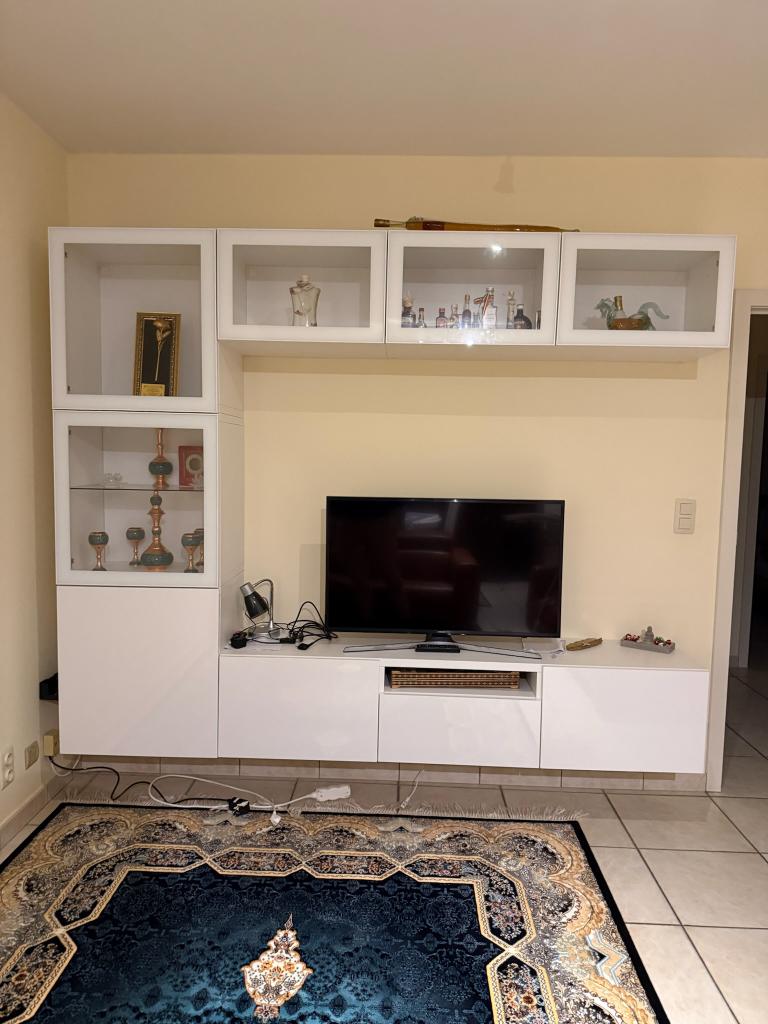 Meuble TV, 25 à 50 cm, 150 à 200 cm, Comme neuf, Verre