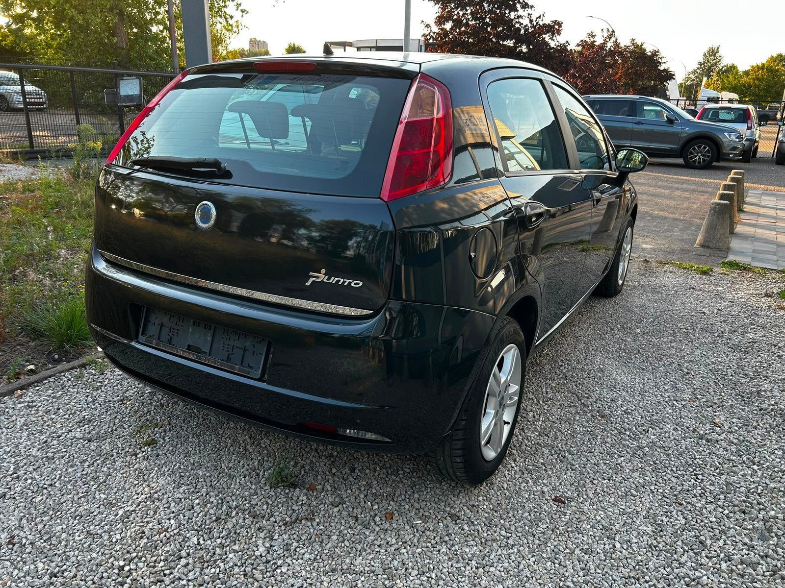 Fiat punto benzine met keuring verkoop garantie, Auto's, Voorwielaandrijving, 4 deurs, Stof, Zwart