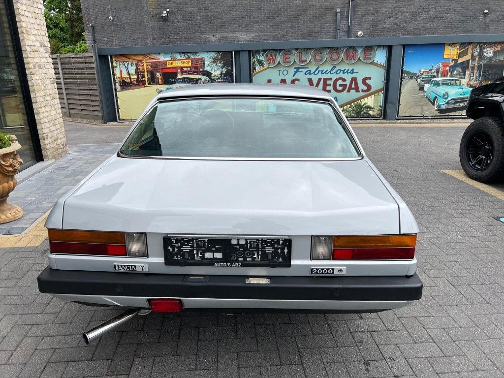 Lancia 830 AC2 Gamma 2000 coupé, Auto's, Bedrijf, Blauw, Zilver of Grijs, Airconditioning