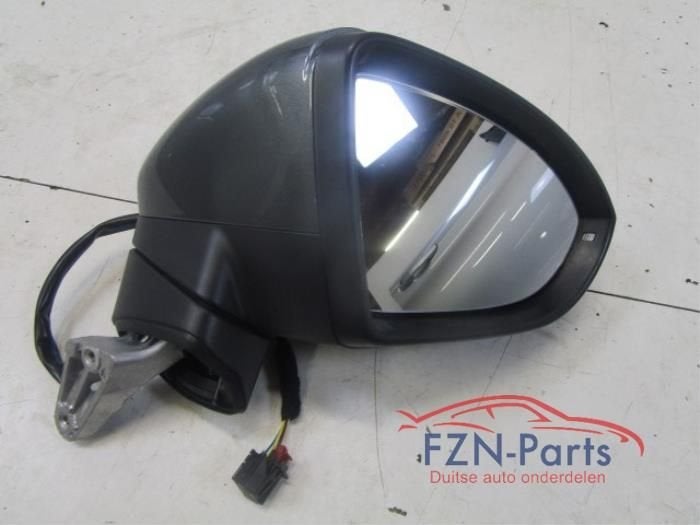 VW Touran 5TA Spiegel Rechts LR7H Indium Grau, Ophalen of Verzenden, Gebruikt