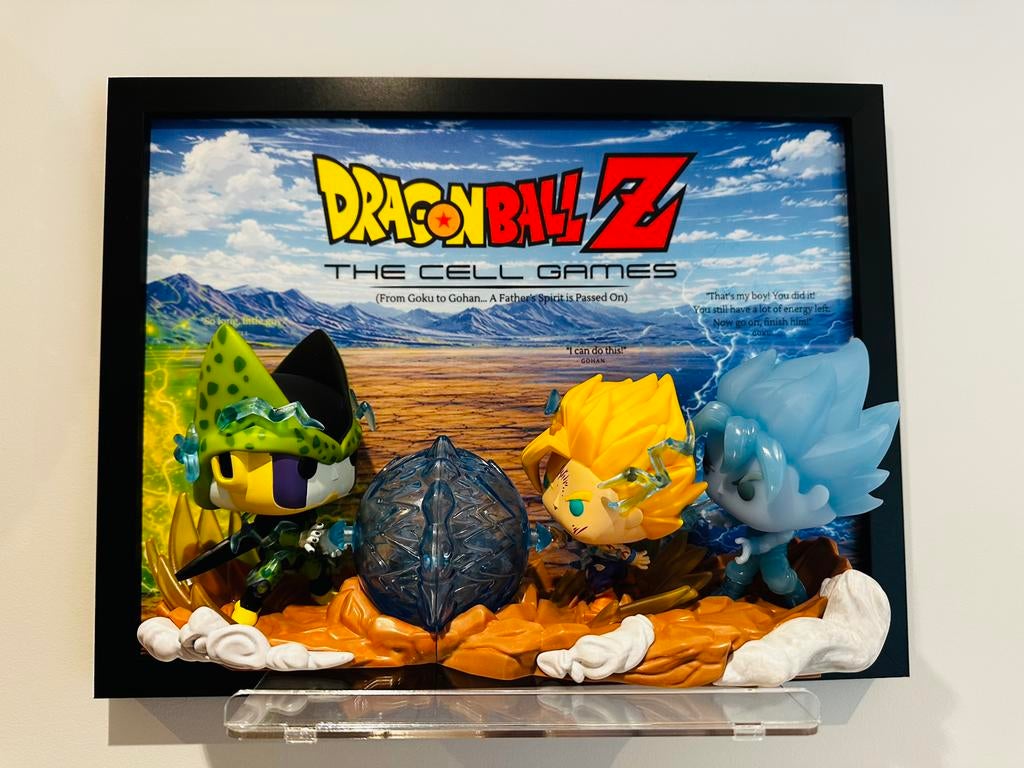 Funko Pop Dragon Ball Z Frame — The Cell Games, Ophalen of Verzenden, Zo goed als nieuw