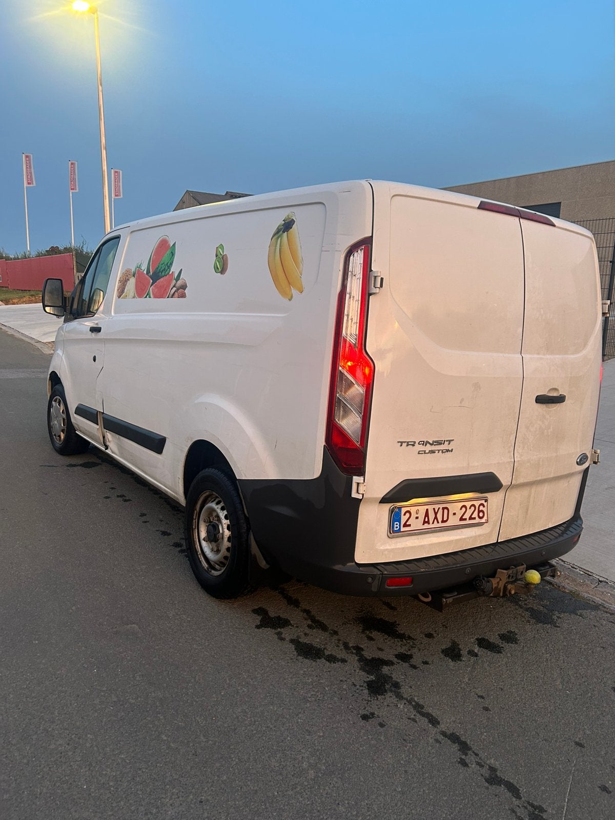Ford transit custom 2018 vendu avec controle technique, Autos, Achat, Boîte manuelle, Noir, Diesel