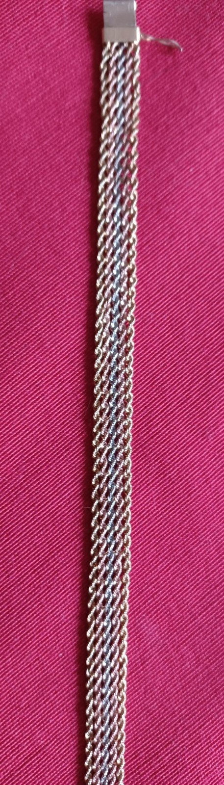 Bracelet plaqué or, 3 ors, Bijoux, Sacs & Beauté, Bracelets, Enlèvement ou Envoi, Or, Or