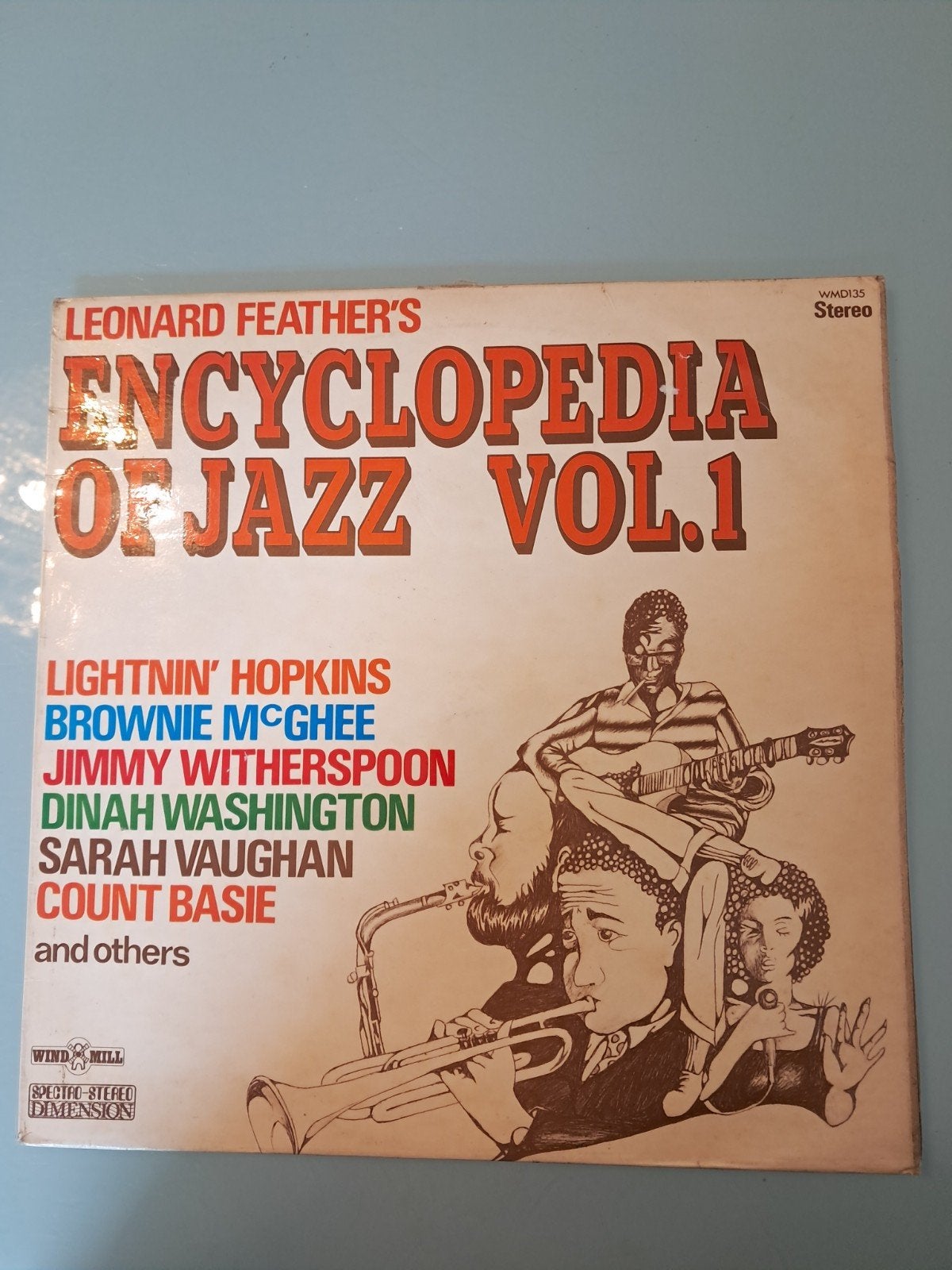 leonard feather's encyclopedia of jazz 1972, Cd's en Dvd's, Vinyl | Jazz en Blues, Verzenden, Zo goed als nieuw, Blues
