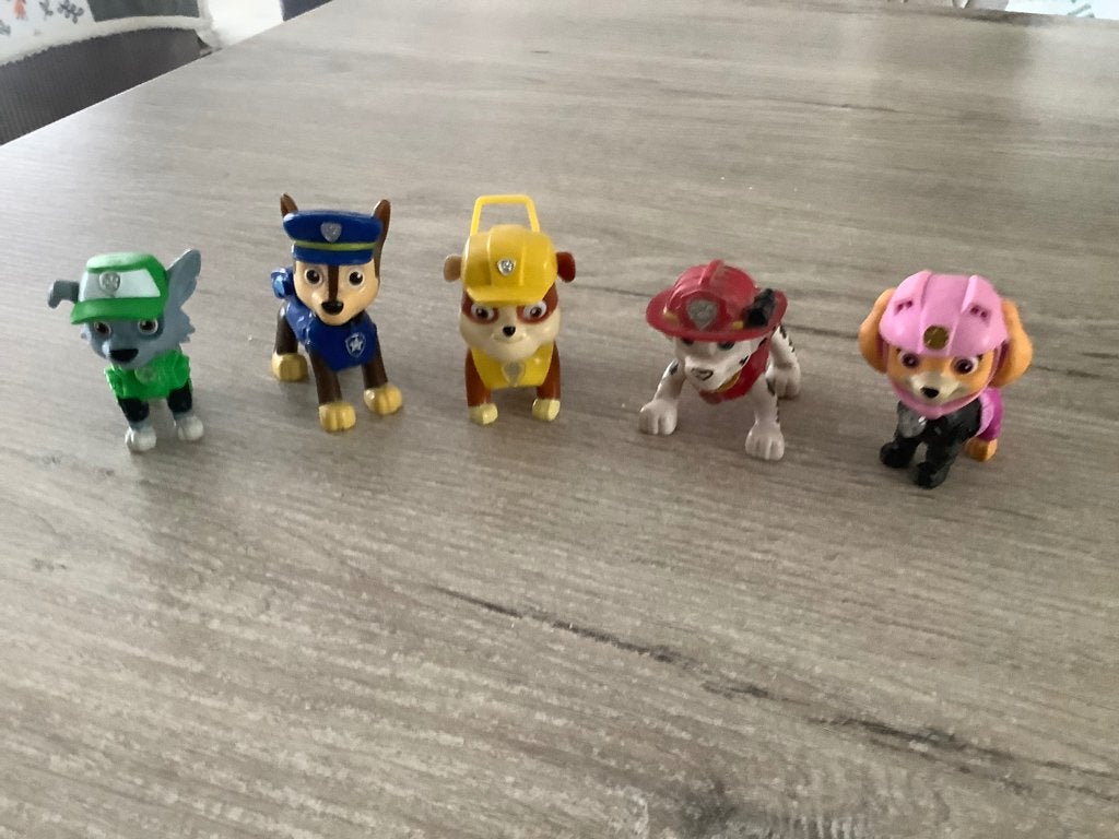 Paw Patrol verschillende characters reeks 4 (5-7 cm), Enlèvement ou Envoi, Utilisé