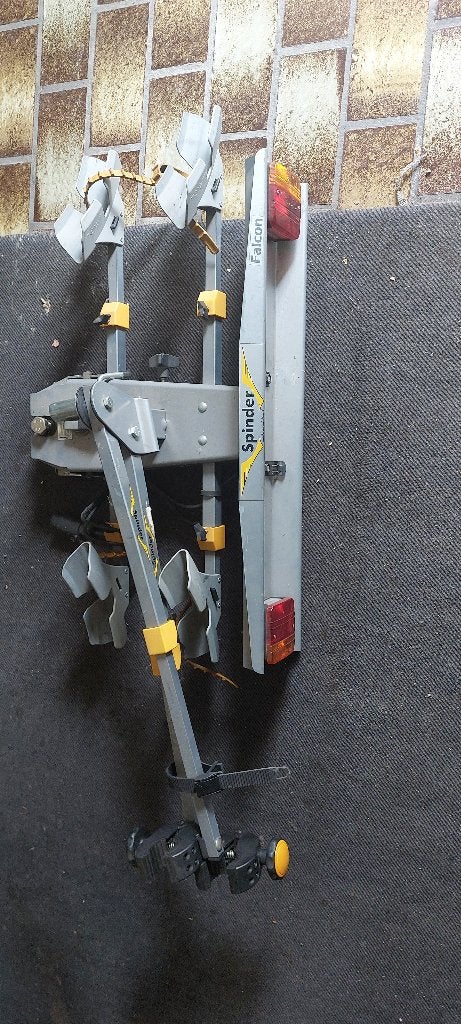 fietsendrager, Ophalen, Gebruikt, Brede banden, 2 fietsen