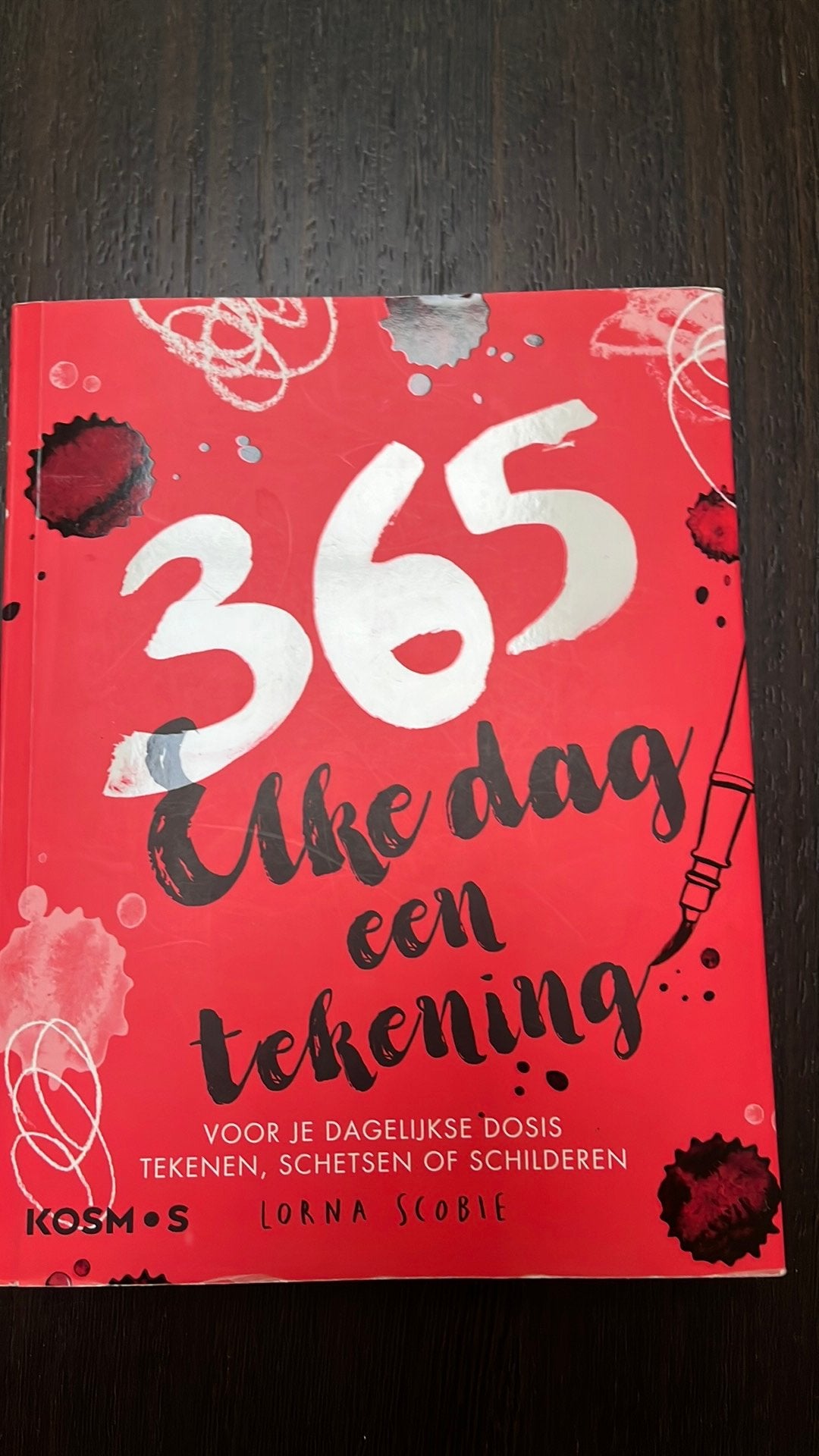 Boek 365 Elke dag een tekening, Hobby en Vrije tijd, Ophalen, Zo goed als nieuw