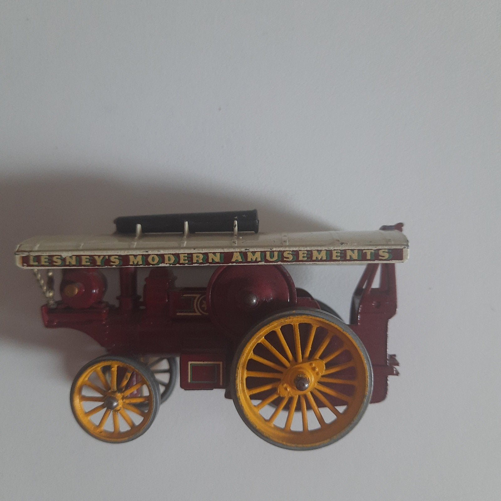 MATCBOX MOYY UK * FOWLER STEAM ENGINE * VINTAGE * PROJECTJE, Ophalen, Zo goed als nieuw, Overige typen, Matchbox