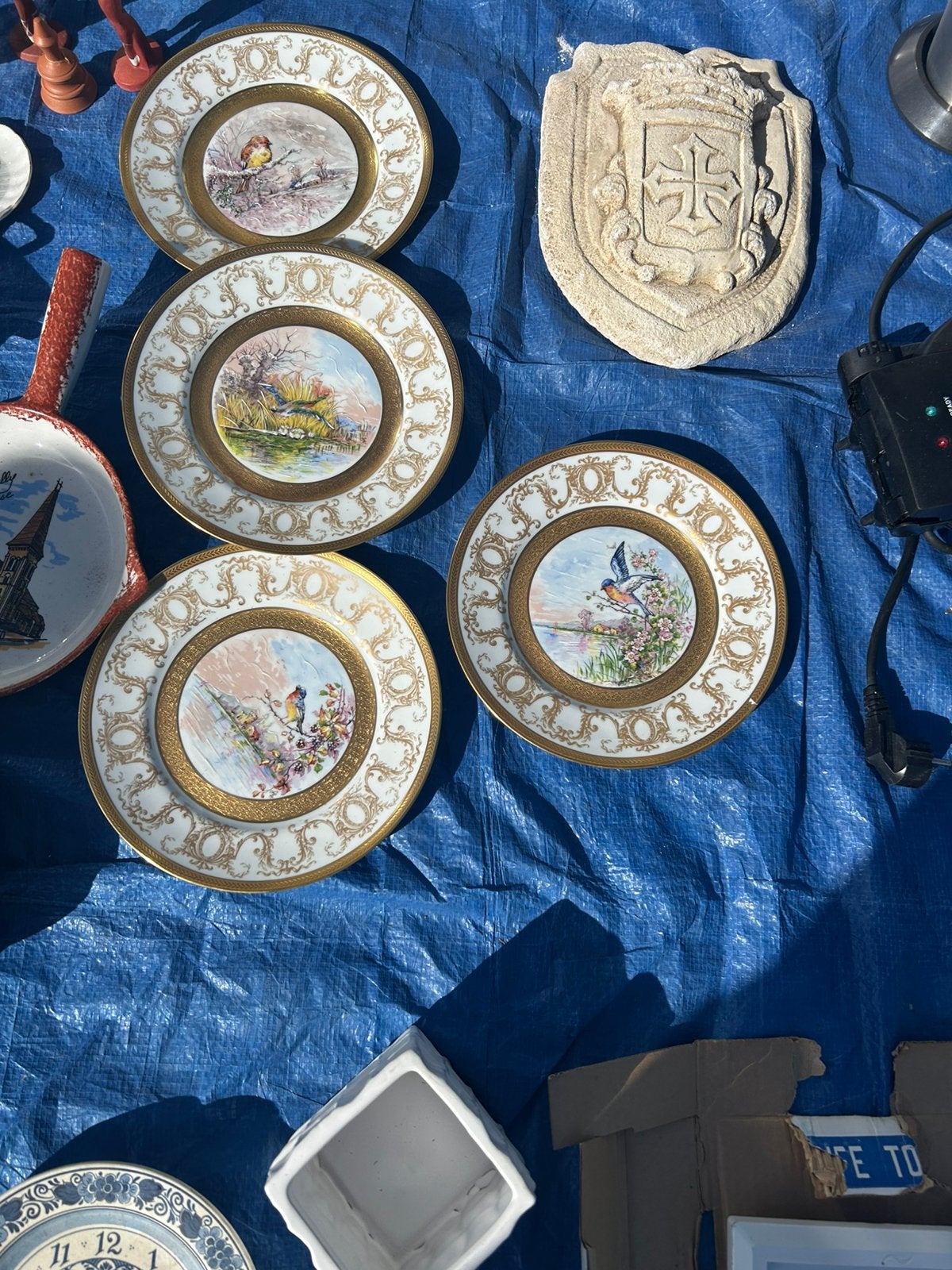 Assiettes de porcelaine de Limoges, Antiquités & Art, Enlèvement
