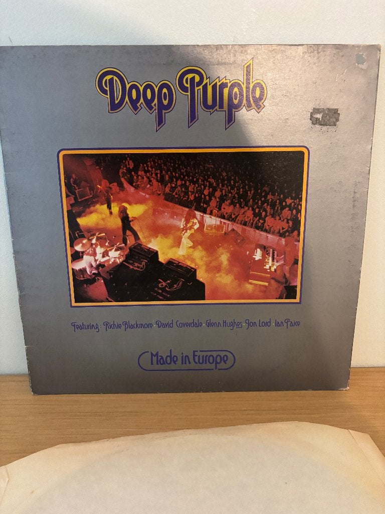 LP - Deep Purple - Made in Europe, Cd's en Dvd's, Gebruikt, Ophalen of Verzenden, 1970 - 1979, 12 inch