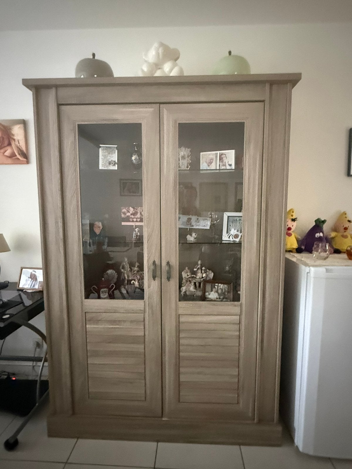 Kast, Ophalen, Zo goed als nieuw, Glas