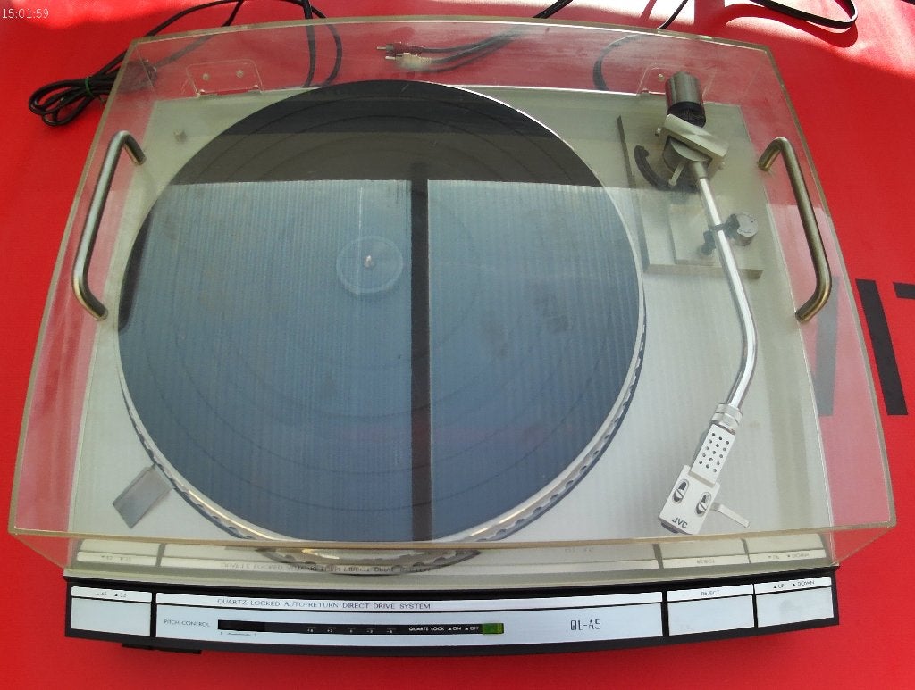 JVC QL - A5 turntable, Audio, Tv en Foto, Platenspelers, Pitch-regelaar, Zo goed als nieuw, Platenspeler, Ophalen