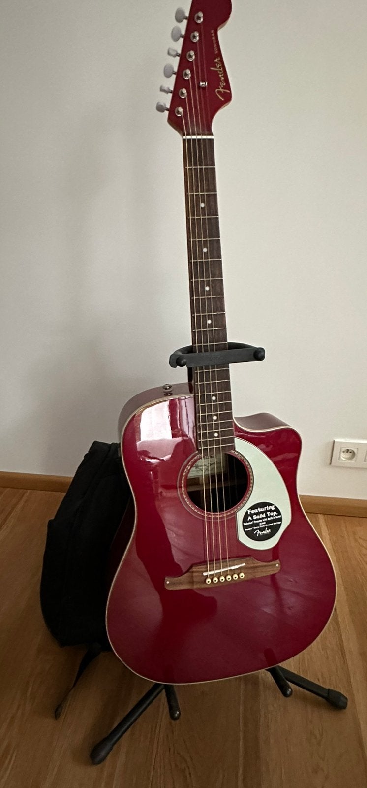 Fender CD-60SCE, guitare électro-acoustique dreadnought, Enlèvement ou Envoi, Comme neuf, Autres types
